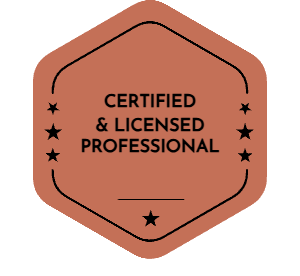 Certified and Licensed Professionals Badge