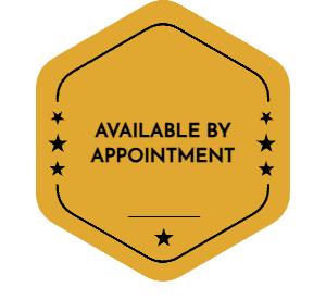 Available By Appointment Badge